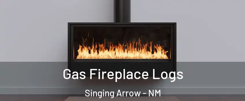 Gas Fireplace Logs Singing Arrow - NM
