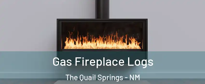 Gas Fireplace Logs The Quail Springs - NM