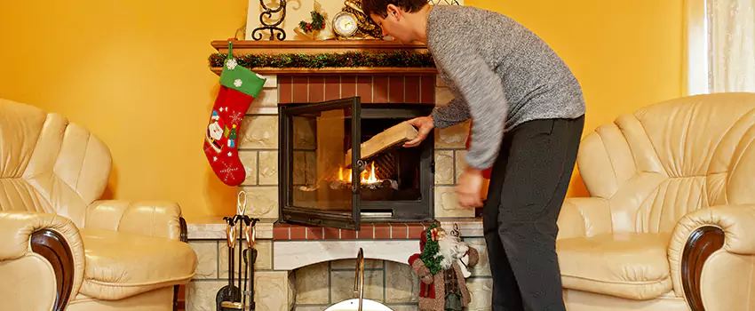 Gas to Wood-Burning Fireplace Conversion Services in San Antonio Condominium, New Mexico