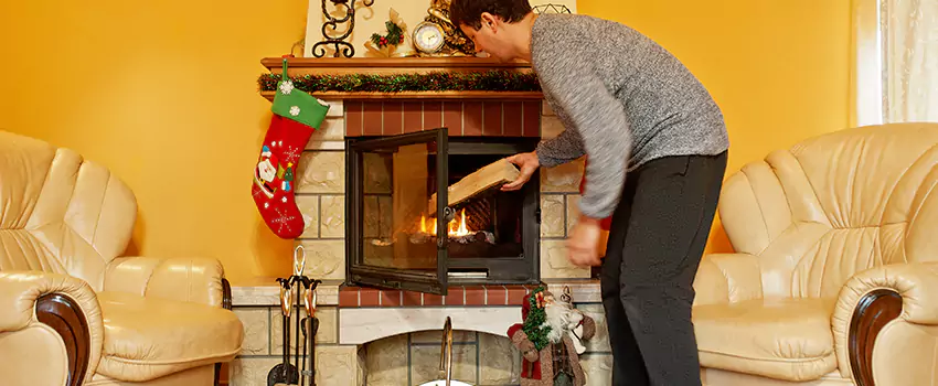 Marble Mantel Makeover Services for Fireplace in San Antonio Condominium, NM