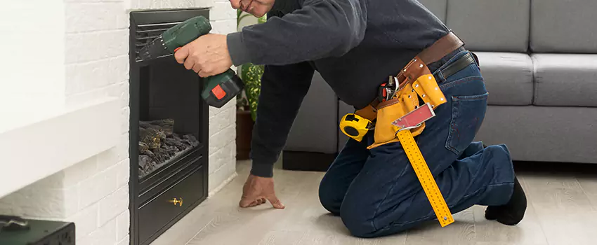 Fireplace Installation in San Antonio Condominium, New Mexico