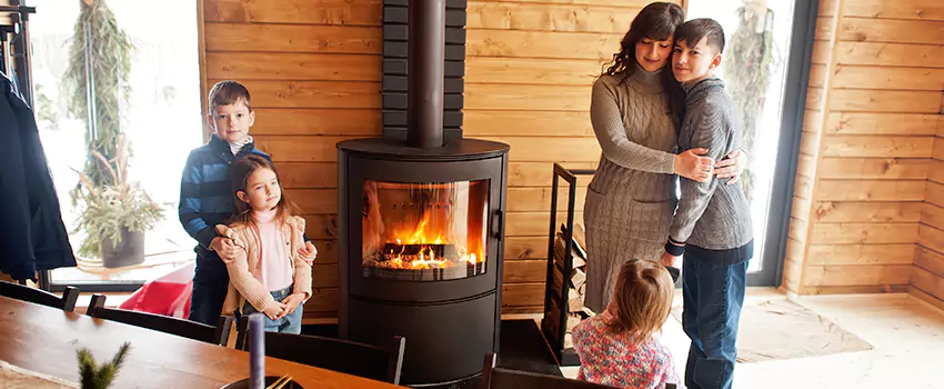 Morso Cast Iron Fireplace Insert Installation in Singing Arrow, New Mexico