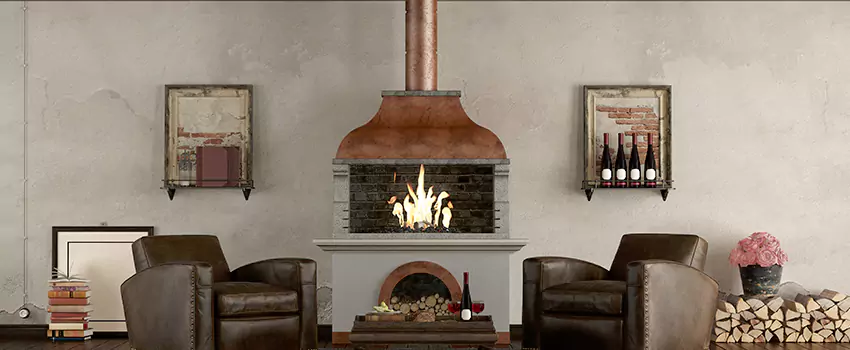 Thelin Hearth Products Providence Pellet Insert Fireplace Installation in San Antonio Condominium, NM