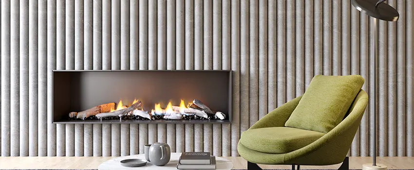 Town & Country Outdoor Fireplace in San Antonio Condominium, NM