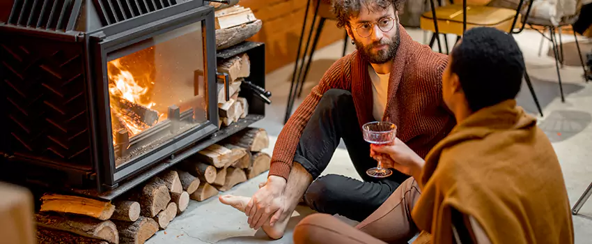 Non-Working Metal Fireplace Repair in San Antonio Condominium, NM