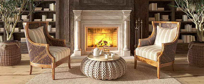 Mendota Hearth Fireplace Heat Management Inspection in San Antonio Condominium, NM