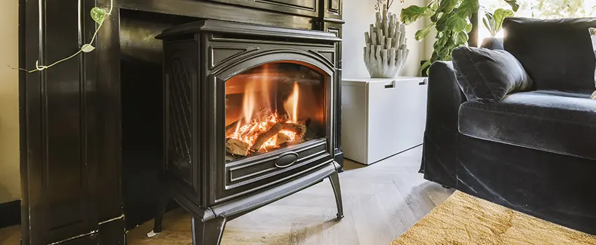 Valor Wood Fireplace in San Antonio Condominium, NM