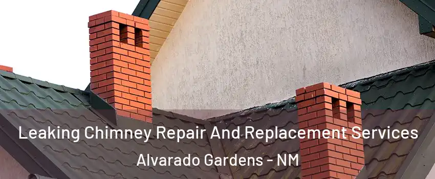 Leaking Chimney Repair And Replacement Services Alvarado Gardens - NM