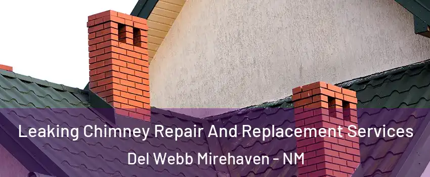 Leaking Chimney Repair And Replacement Services Del Webb Mirehaven - NM