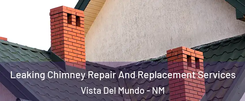 Leaking Chimney Repair And Replacement Services Vista Del Mundo - NM