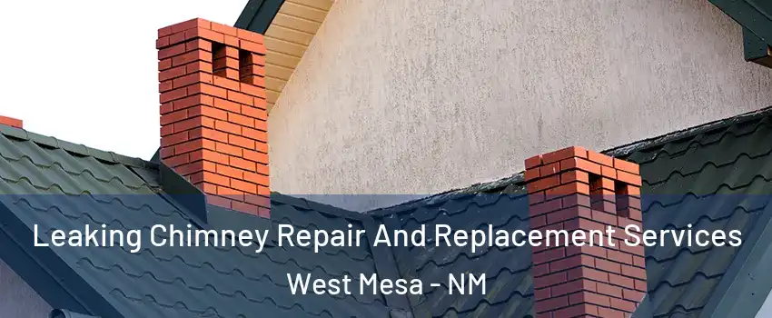 Leaking Chimney Repair And Replacement Services West Mesa - NM