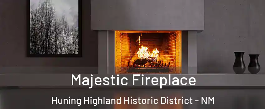 Majestic Fireplace Huning Highland Historic District - NM