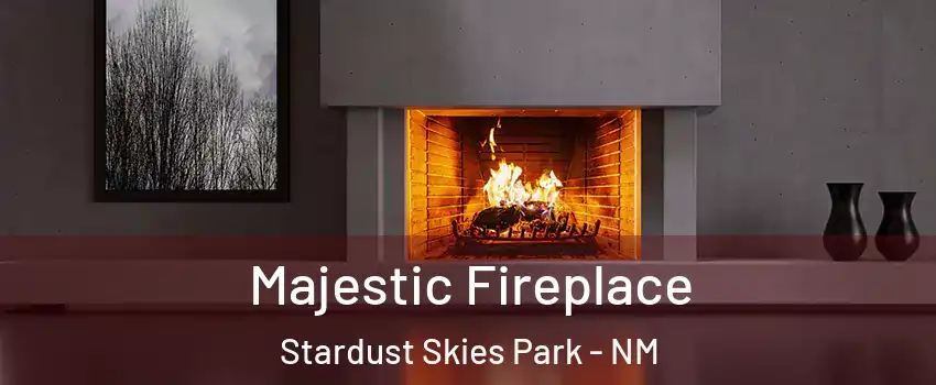 Majestic Fireplace Stardust Skies Park - NM