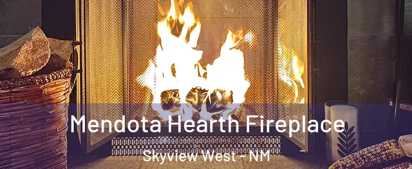 Mendota Hearth Fireplace Skyview West - NM