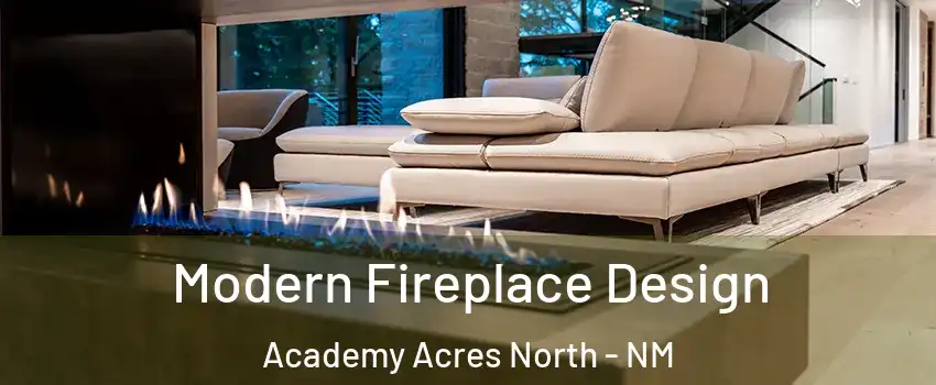 Modern Fireplace Design Academy Acres North - NM