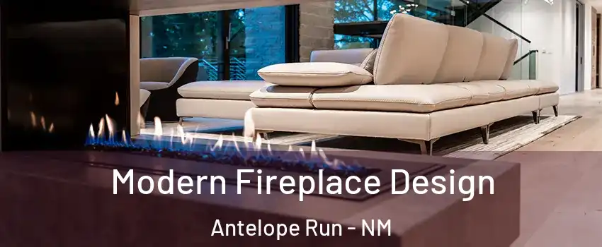Modern Fireplace Design Antelope Run - NM