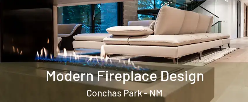 Modern Fireplace Design Conchas Park - NM