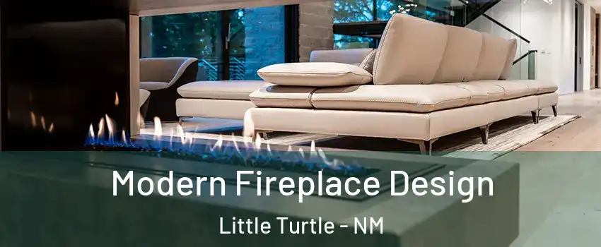 Modern Fireplace Design Little Turtle - NM