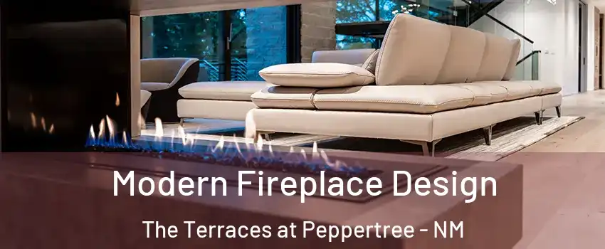 Modern Fireplace Design The Terraces at Peppertree - NM