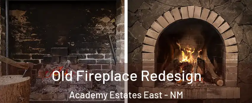 Old Fireplace Redesign Academy Estates East - NM
