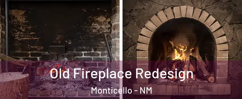 Old Fireplace Redesign Monticello - NM
