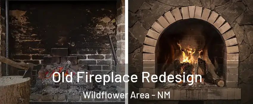 Old Fireplace Redesign Wildflower Area - NM