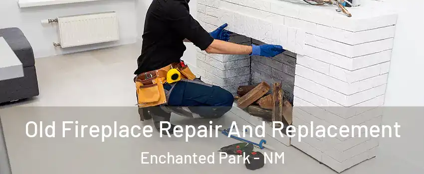 Old Fireplace Repair And Replacement Enchanted Park - NM