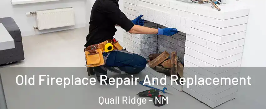 Old Fireplace Repair And Replacement Quail Ridge - NM