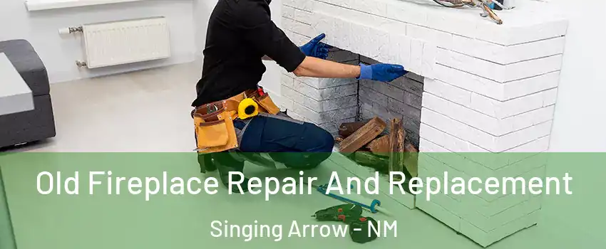 Old Fireplace Repair And Replacement Singing Arrow - NM