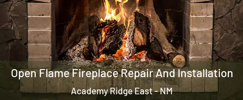 Open Flame Fireplace Repair And Installation Academy Ridge East - NM
