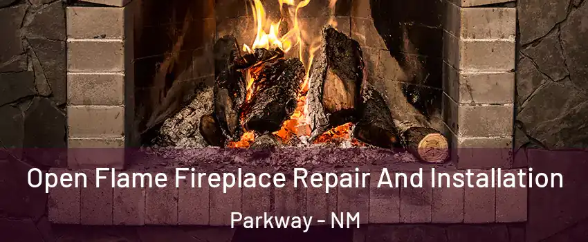 Open Flame Fireplace Repair And Installation Parkway - NM