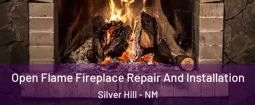 Open Flame Fireplace Repair And Installation Silver Hill - NM