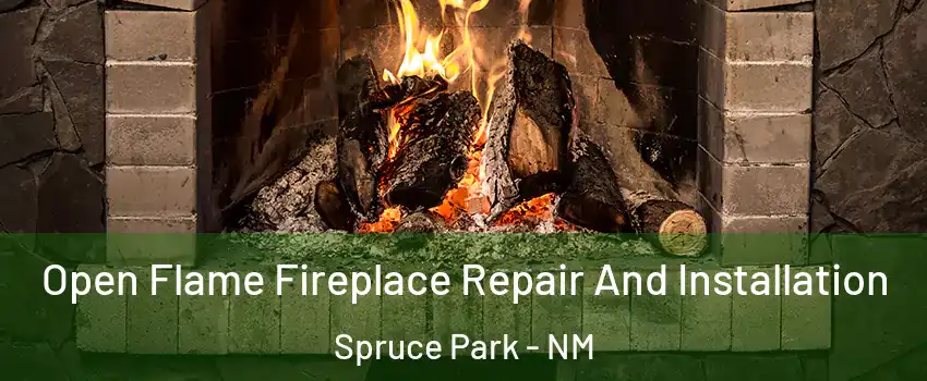 Open Flame Fireplace Repair And Installation Spruce Park - NM