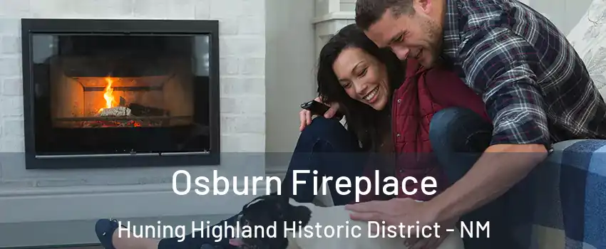 Osburn Fireplace Huning Highland Historic District - NM