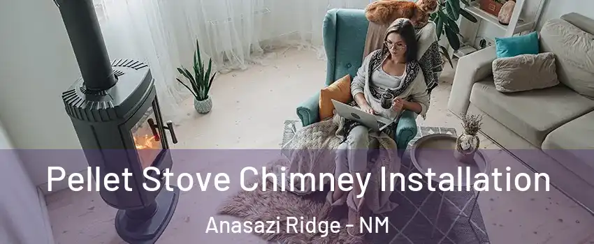 Pellet Stove Chimney Installation Anasazi Ridge - NM