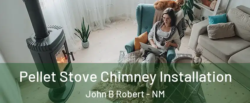 Pellet Stove Chimney Installation John B Robert - NM