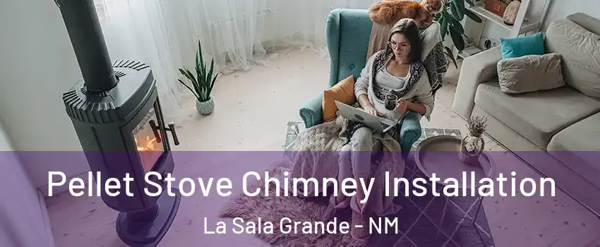 Pellet Stove Chimney Installation La Sala Grande - NM