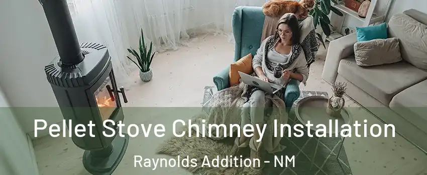 Pellet Stove Chimney Installation Raynolds Addition - NM