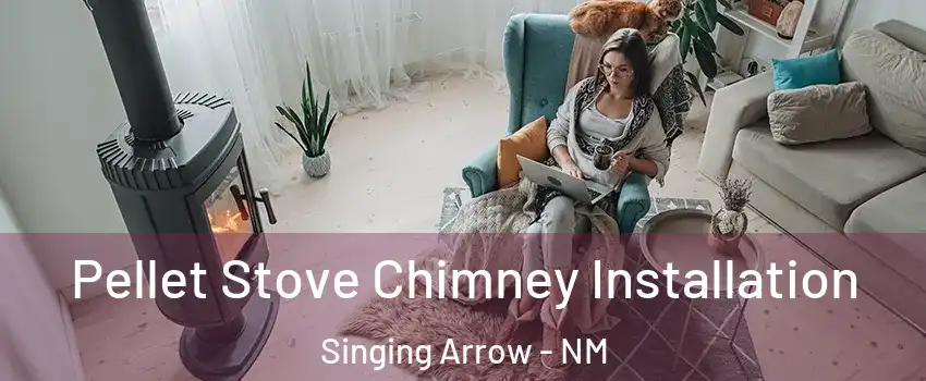 Pellet Stove Chimney Installation Singing Arrow - NM
