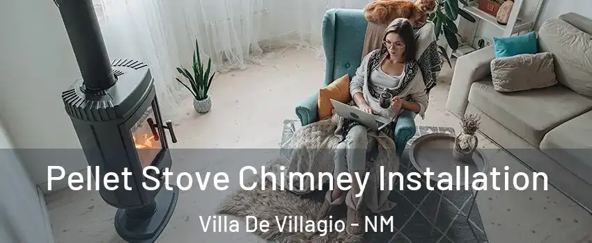Pellet Stove Chimney Installation Villa De Villagio - NM