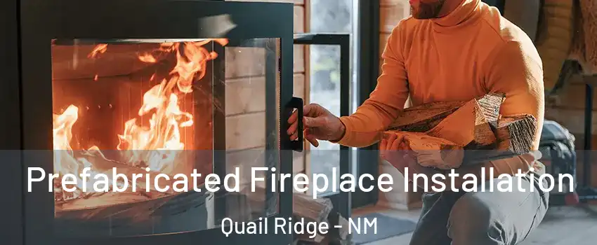 Prefabricated Fireplace Installation Quail Ridge - NM