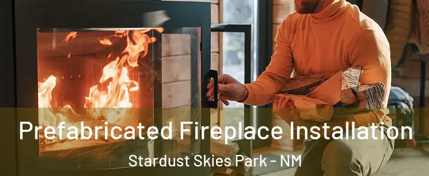 Prefabricated Fireplace Installation Stardust Skies Park - NM