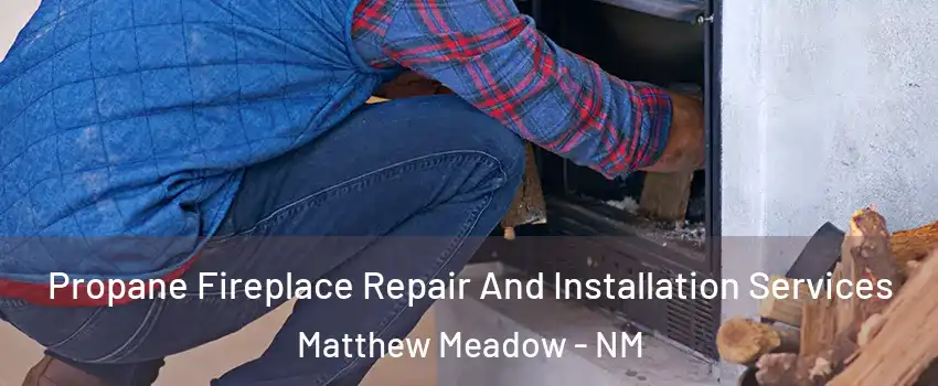 Propane Fireplace Repair And Installation Services Matthew Meadow - NM