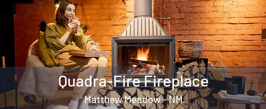 Quadra-Fire Fireplace Matthew Meadow - NM