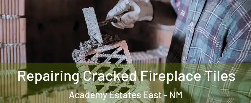 Repairing Cracked Fireplace Tiles Academy Estates East - NM