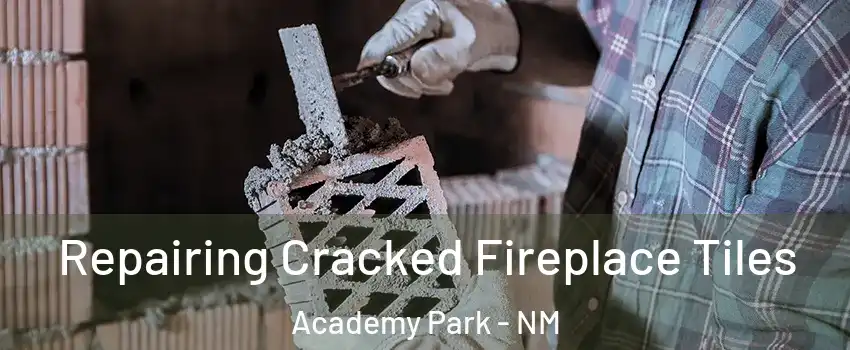 Repairing Cracked Fireplace Tiles Academy Park - NM