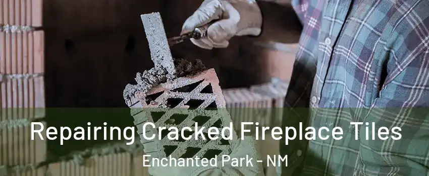Repairing Cracked Fireplace Tiles Enchanted Park - NM