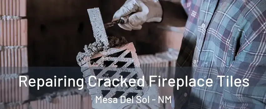 Repairing Cracked Fireplace Tiles Mesa Del Sol - NM