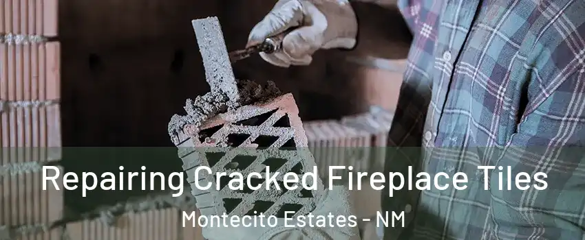 Repairing Cracked Fireplace Tiles Montecito Estates - NM