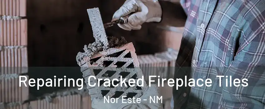 Repairing Cracked Fireplace Tiles Nor Este - NM